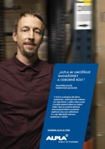 ALPLA Bystřice plakát nábor zaměstnanců Benešov u Prahy realizace ZULU Group