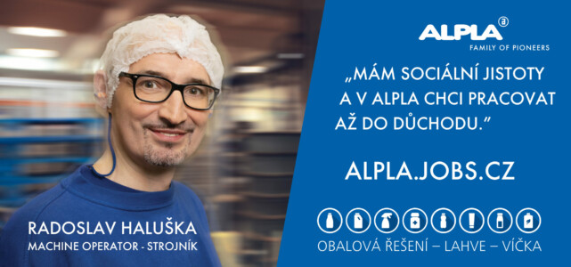 ALPLA Bystřice billboard nábor zaměstnanců Benešov u Prahy realizace ZULU Group